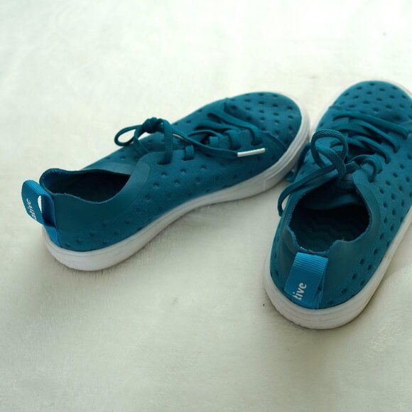 Native Kids Monaco Low Slip-On Sneakers Teal Blue Size C11‎ - Picture 5 of 9